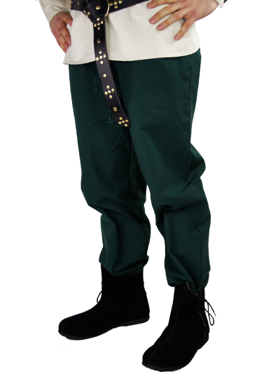 Mittelalter-Hose mit Gummizug "Clemens", weiter Schnitt